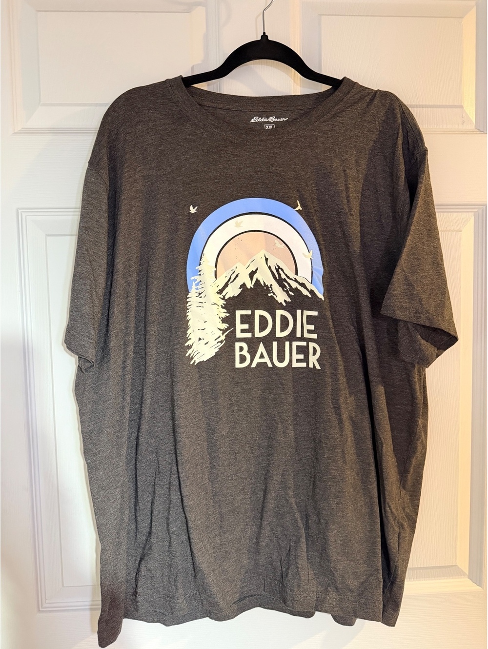 Eddie Bauer charcoal graphic T-shirt